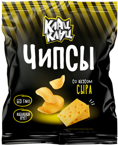 Чипсы картофельные «Клац-Клац»™ со вкусом сыра